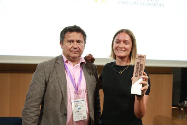 Trophée Think Sport de la reconversion inspirante : Manon Houette et tout le handball récompensé