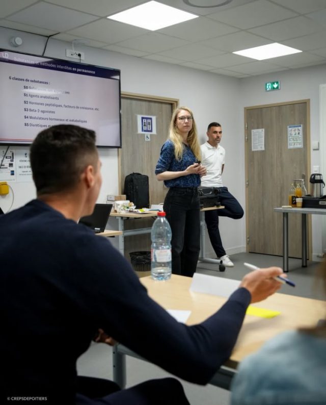 L’AJPH poursuit son engagement dans la lutte contre le dopage : formation d’éducateur antidopage au CREPS de Poitiers